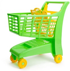 Androni Giocattoli carrito de compras juguete con asiento para muñeca multicolor