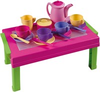 Androni Giocattoli mesa de juego con juego de té - juego de té de juguete