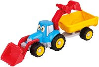Androni Giocattoli camión de juguete con remolque - Happy Truck Tracker 55cm