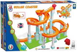 Androni Giocattoli circuito de canicas para construir - Roller Coaster 128 piezas