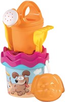 Androni Giocattoli juguetes de playa Cubo Set de Playa Perros 6 piezas