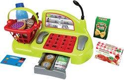 Ecoiffier caja registradora de juguete - 100% Chef - con accesorios y dinero de juguete