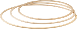 Pedalo houten hoepel - 70cm