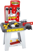 Ecoiffier banco de trabajo juguete - banco de trabajo infantil de plástico resistente multicolor-2