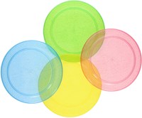 Ecoiffier frisbee juguete glitter - juguete de exterior de plástico