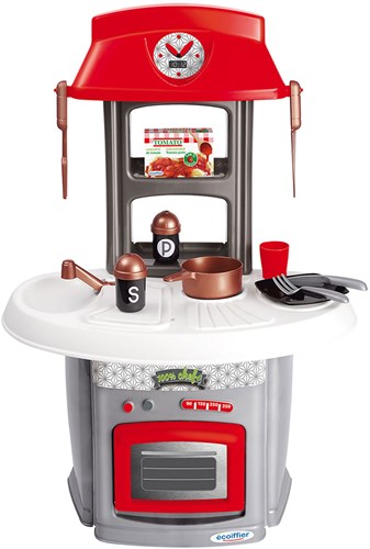Ecoiffier cocina de juguete cocina italiana con accesorios niños