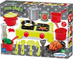 Ecoiffier 100% Chef Fornuis, 12dlg.