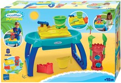 Ecoiffier mesa de agua - Mesa de juego con torre de castillo y accesorios