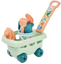 Ecoiffier Bolderkar met Emmerset Dino, 7dlg.