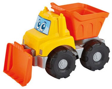 Ecoiffier camión volquete juguete obra 58cm multicolor niños