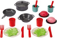 Ecoiffier juego de té de juguete en bolsa - 22 piezas - para niños-2