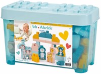 Abrick bloques de construcción caja de animales - 55 piezas juguete de construcción colorido