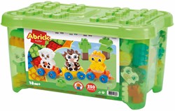 Abrick set de construcción animales granja tren bloques 250 piezas juguete