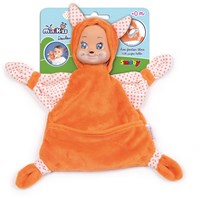 Smoby mantita conejito - juguete suave para bebé con clip para chupete