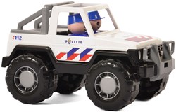 van der Meulen coche de policía juguete jeep plástico para niños
