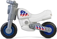 Cavallino Toys bicicleta sin pedales moto policía blanca - moto de juguete para niños-2
