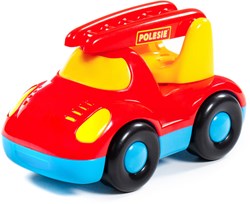 Buddy camión de bomberos juguete rojo plástico para niños