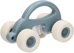 Cavallino coche de juguete sonajero azul pastel para bebés y niños pequeños