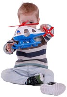 Cavallino helicóptero juguete con figura para niños-3