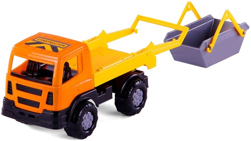 Camión contenedor de construcción juguete Cavallino 21cm plástico-2