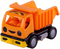 Camión volquete juguete Cavallino naranja 19cm plástico para niños