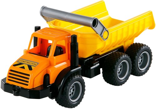 Camión volquete juguete Cavallino con ruedas de goma 42cm multicolor