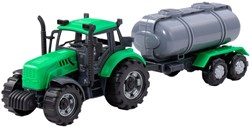 Cavallino tractor juguete cisterna verde escala 1:32 plástico