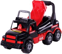 Mammoet Torpedo XXL correpasillos rojo juguete ride-on-2