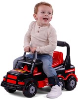 Mammoet Torpedo XXL correpasillos rojo juguete ride-on-3