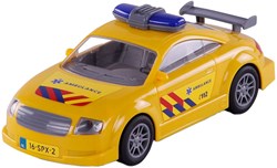 Ambulancia de juguete fricción 27cm plástico para niños