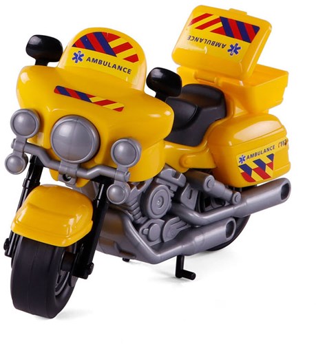Cavallino Toys moto ambulancia juguete para niños-3