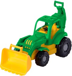 Tractor excavadora clásico juguete - Cavallino tractor 37cm plástico
