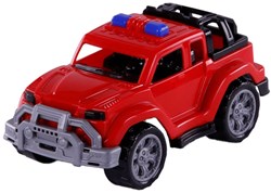 Cavallino coche de juguete Jeep rojo - coche de plástico 22cm para niños