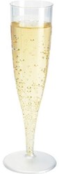 Duni champagneglazen crystallo plastic 10 stuks