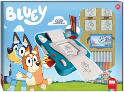 Multiprint Bluey set máquina de pegatinas - set creativo para niños