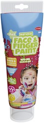 Pintura de dedos roja maquillaje infantil tubo 100ml juguete seguro