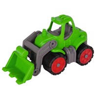 BIG tractor de juguete Power Worker Mini con ruedas blandas verde