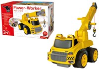 BIG correpasillos Power Worker Maxi grúa con cabrestante fuerte y brazo giratorio 360°-2