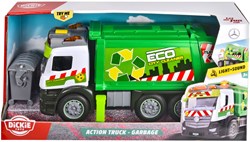 Dickie camión de basura Mercedes juguete - Action Truck con luces y sonidos