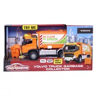 Majorette camión de basura Volvo juguete con luces y sonidos 19 cm