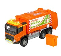 Majorette camión de basura Volvo juguete con luces y sonidos 19 cm-2