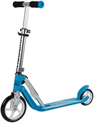 Hudora patinete infantil Little Big Wheel - azul - plegable y ajustable