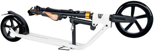 Hudora patinete Big Wheel Style 230 - blanco - manillar ajustable - aluminio-2