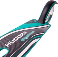 Hudora patinete Big Wheel 205 - scooter aluminio azul turquesa-3