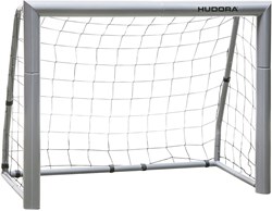 Hudora portería de fútbol mini 120 cm - marco de acero para jardín