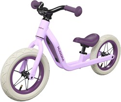 Hudora bicicleta sin pedales 12 pulgadas lavanda - bici infantil aluminio ajustable