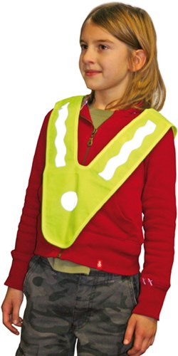Eduplay collar de seguridad reflectante para niños - multicolor - visibilidad