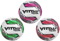 HOT Sports + Toys balón de fútbol talla 5 cuero sintético 425 gramos
