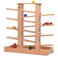 nic juguetes de madera Multibahn Medi S con bandeja y 6 accesorios