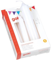 Goki Set de bougies anniversaire (pour la couronne 60993/60973)